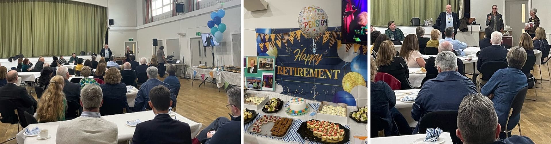 Surprise retirement celebration for CEO Paul
