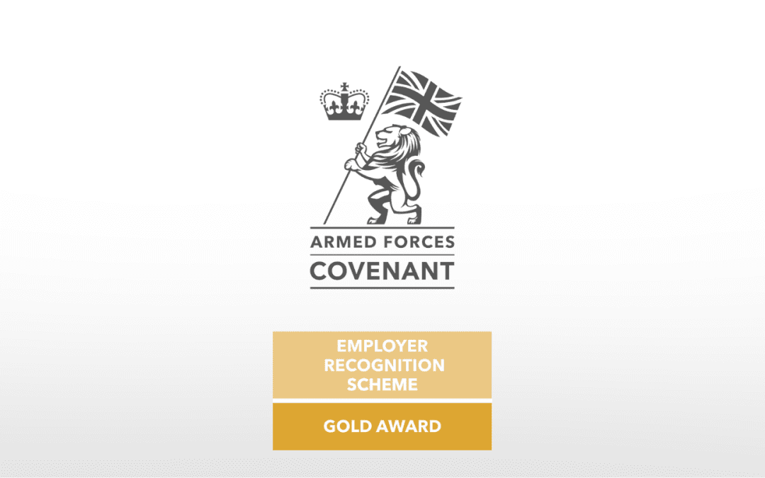 Trust Support for Veterans Achieves Gold Award