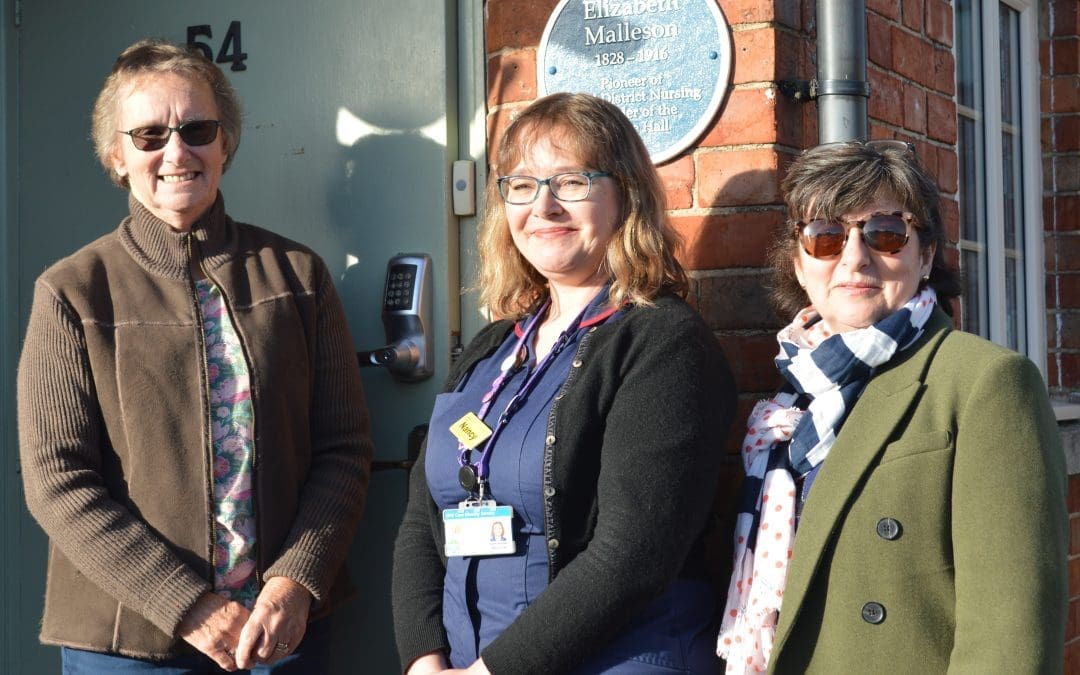 Plaque Unveiled in Honour of District Nursing Founder